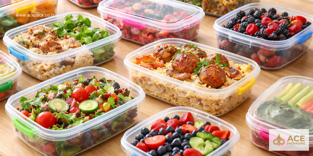 Flat Food Containers 